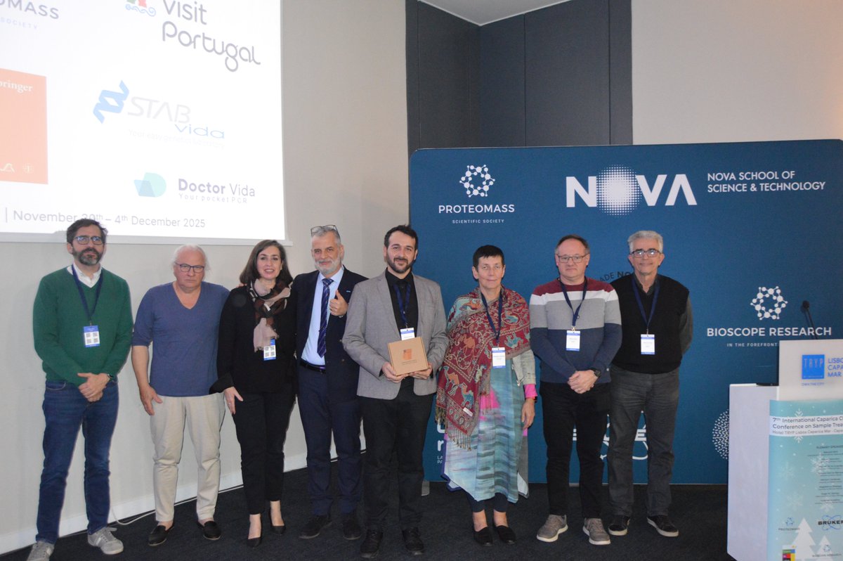 ProteomassS's tweet photo. ๐งช Thursday Session - Excellent talk by Michele Protti, University of Bologna (Italy), keynote at #SampleTreatment2025.
On Miniaturisation in drug discovery: a sample treatment approach for anticancer drug leads.
#bioscoperesearchgroup #proteomasss @laqv_requimte https://t.co/vk9HBFAMgm