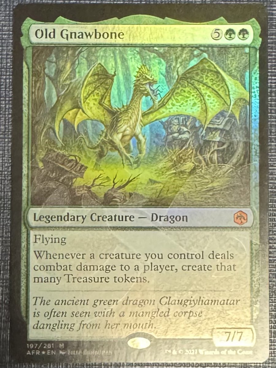 年老いた骨齧り アンパサンド #今日のドラゴンBKD