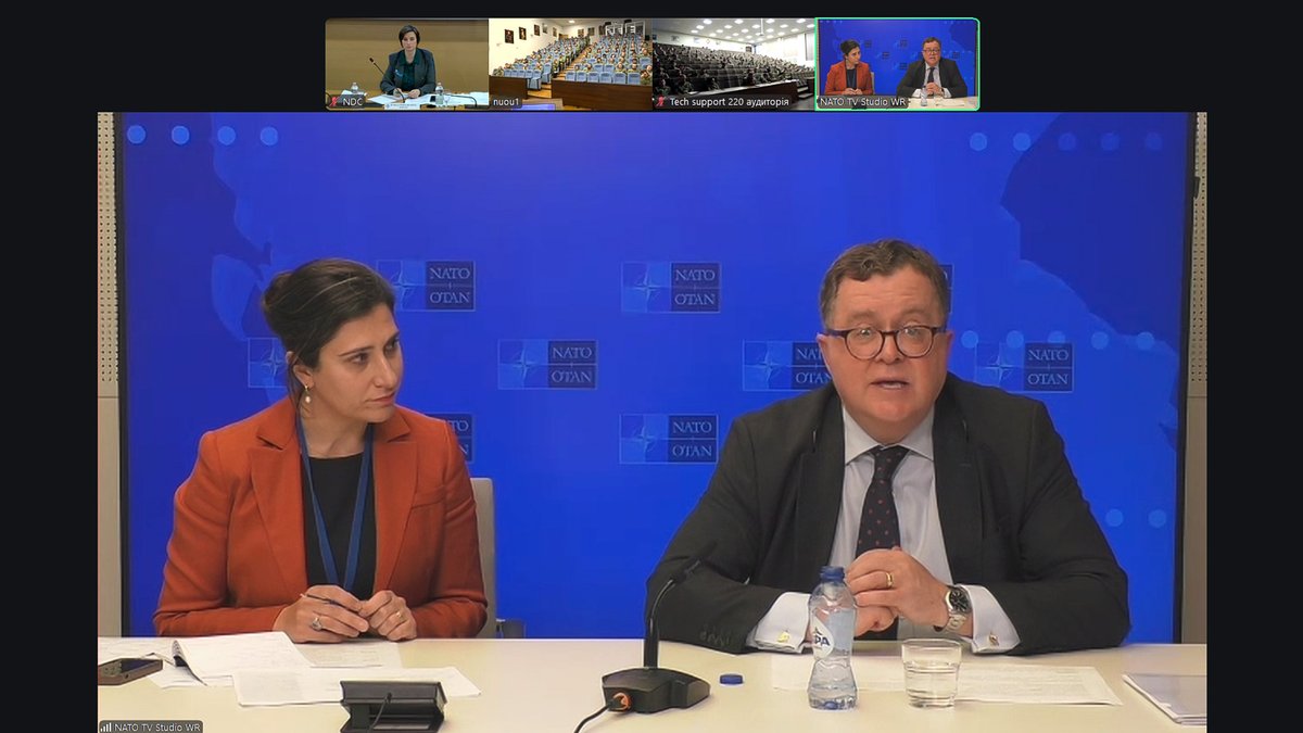 From 1-3 December, the NDC &amp; the NDUU conducted the International Week in Kyiv, exploring <a href="/NATO/">NATO</a>'s Eastern Flank posture &amp; steadfast support to #Ukraine. More than ever, Kyiv Week builds #interoperability &amp; strengthens the vital #NATO-🇺🇦 partnership 🤝
🔗ndc.nato.int/kyiv-week-2025/