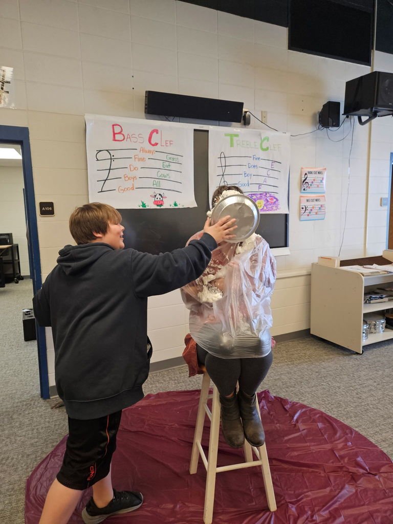 Doing whatever it takes to get students to practice their instruments!  WIS students are lucky to have Ms. Kleinsmith!  #WISing