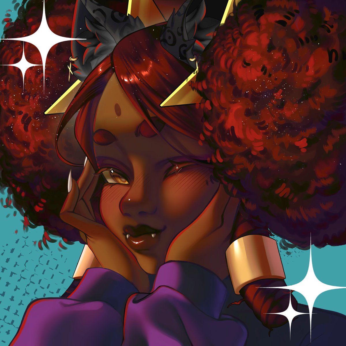 commission for @/BeanieSama  💕✨

#commission #VGen