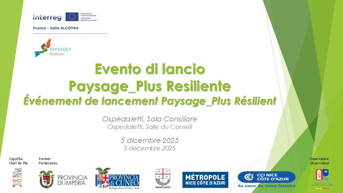 Alcotra Piter Paysage Plus tweet media