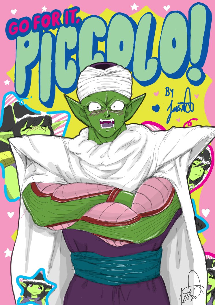 Finally decided to colour this in 🥹💚