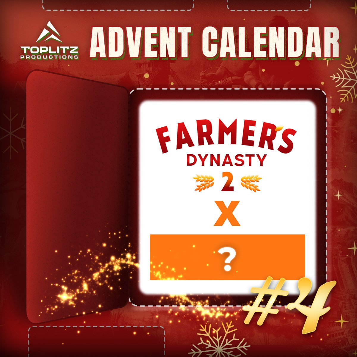 The tools of what renowned brand can be used in Farmer's Dynasty 2❔

👉 We're giving away a game key every day during December with the Toplitz Productions Advent Calendar! Just answer the question in the comments for a chance to win the game of the day.

#FarmersDynasty2