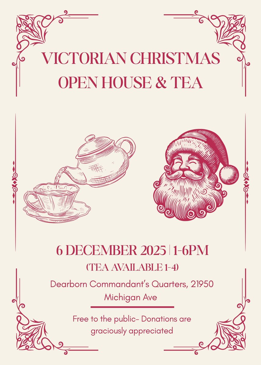 saturday-join-us-for-a-fun-christmas-open-house-at-the-historic-commandant-s-quarters for Free Printable Christmas Tea Party Invitation Saturday, join us for a fun Christmas open house at the historic Commandant's Quarters! for Free Printable Christmas Tea Party Invitation