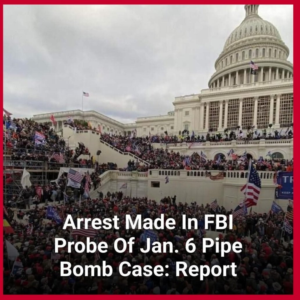 🚨 Confirmed to AP 
A Virginia man has been arrested for placing bombs at the DNC and RNC on Jan 5, 2021.