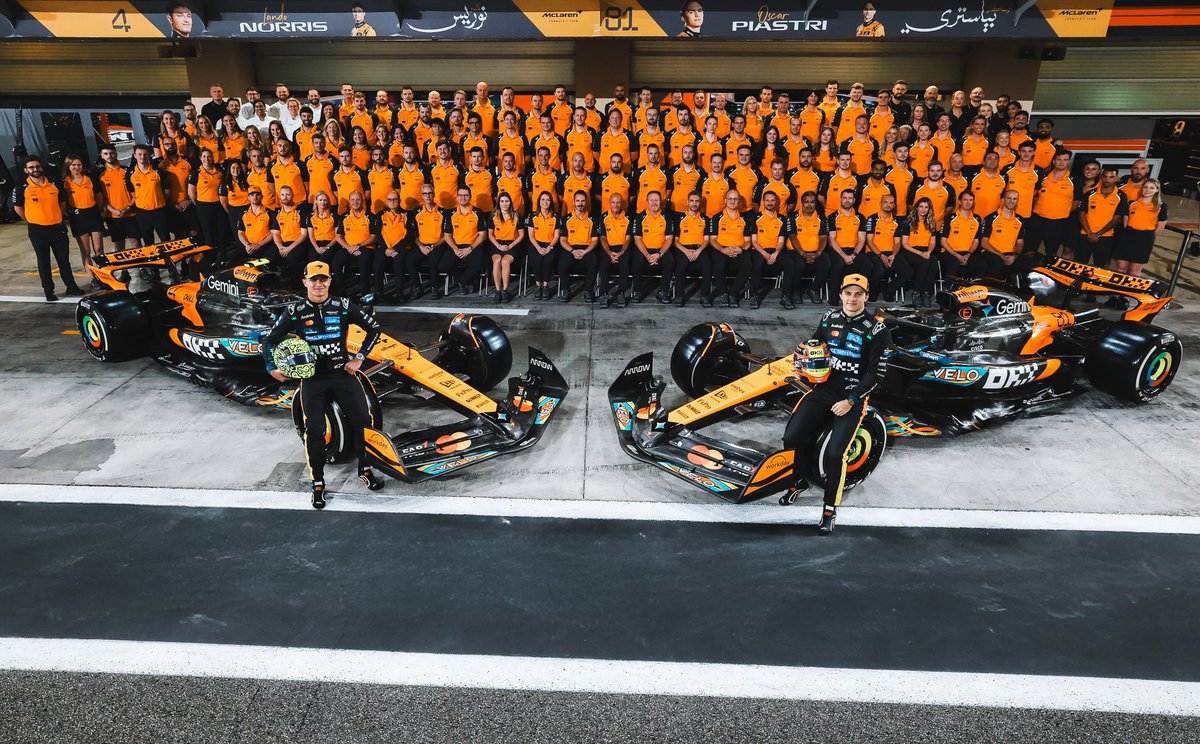 2025 Constructors’ World Champions 🏆

#McLaren | #AbuDhabiGP 🇦🇪