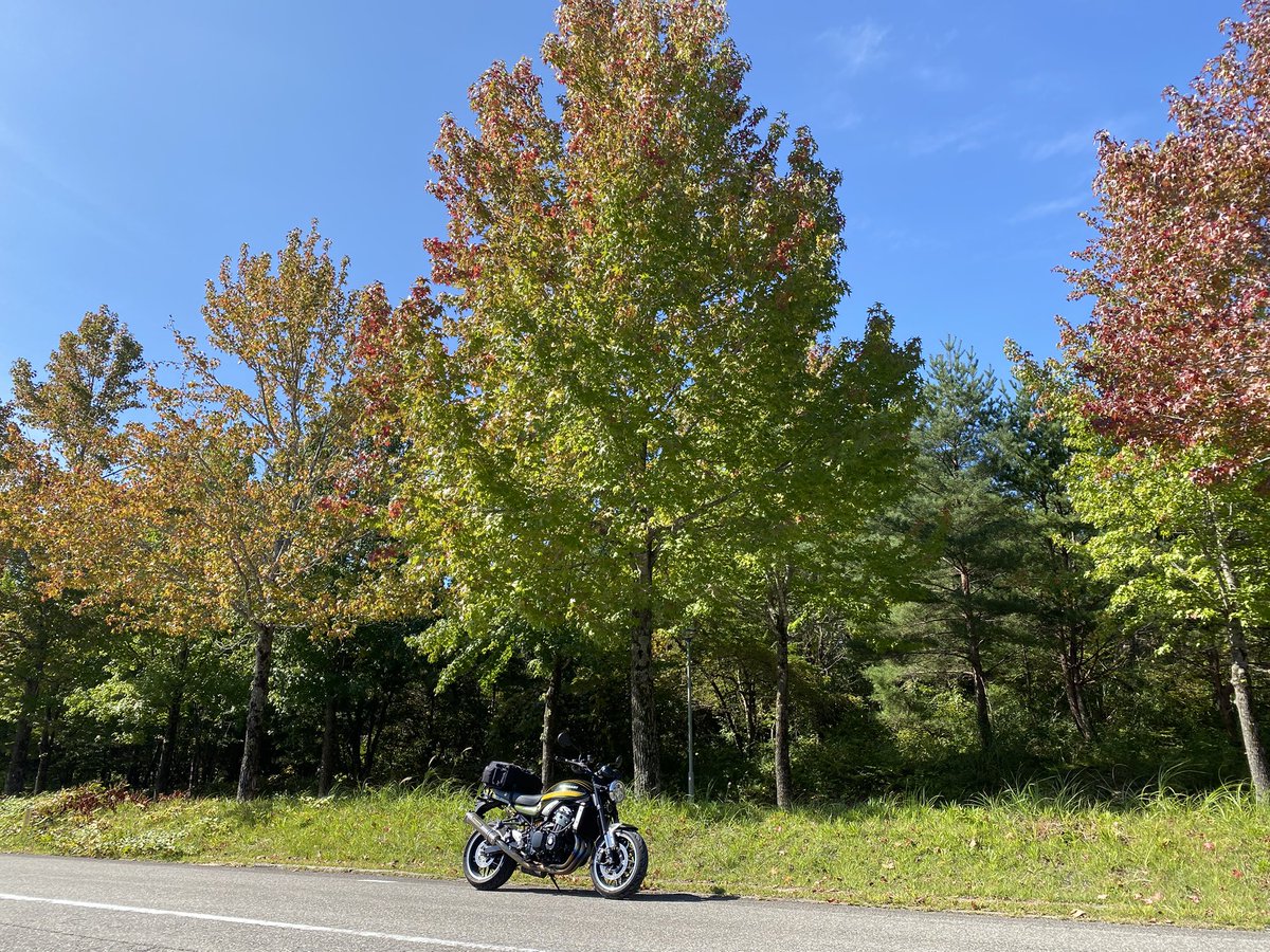 バイクは黙って景色で勝負