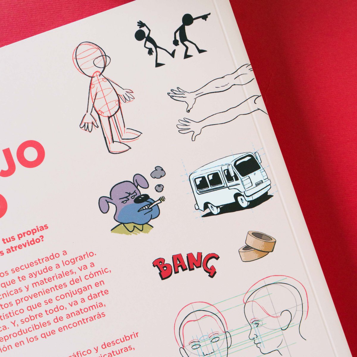 Anaya_Multimed's tweet image. ✏️ Hemos secuestrado a un #dibujante para enseñarte las mejores técnicas, trucos y ejemplos del dibujo humorístico.

👀 Aprende anatomía, perspectiva y composición mientras descubres que lo único que necesitas para dibujar… ¡es ponerte a #dibujar!

👉 tinyurl.com/5bnuw9cy