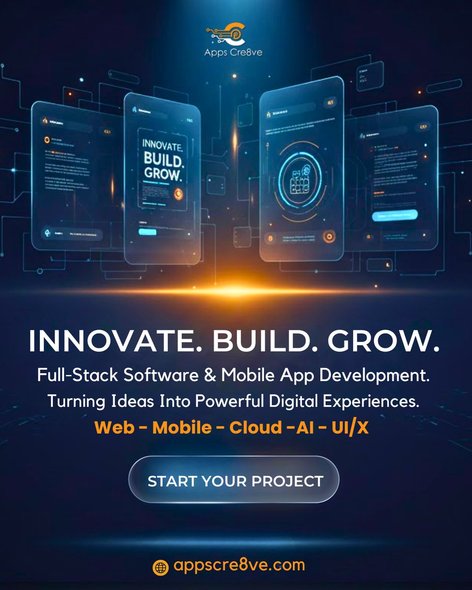 appscre8ve's tweet image. Faster systems, smarter workflows, and real growth start with the right build.

Read the full breakdown 👇
🔗 appscre8ve.com/what-is-custom…

#AppsCre8ve #CustomSoftware #TechInnovation #BusinessGrowth #DigitalTransformation #BuildSmarter