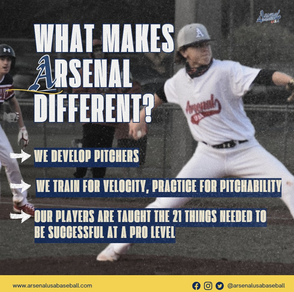 Arsenal USA Baseball tweet media