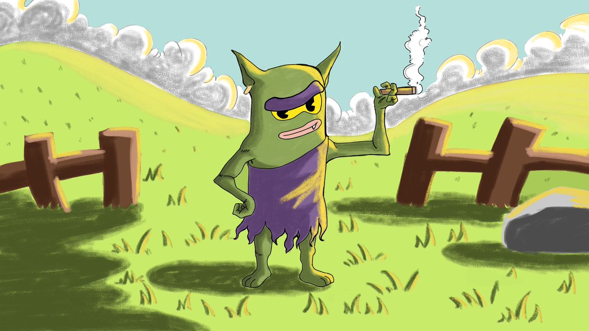 Jhonatanfa0's tweet photo. My artwork for @GverseATO  1 year anniversary contest, congratulations!!!🥳
$GOBI https://t.co/4K4q0hRl4x