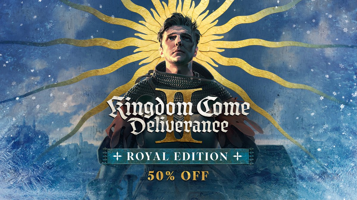 Steam's biggest sale of the year is here - #KCD2 Royal Edition is 50% off (and more awaits)!
Your journey through 15th-century Bohemia starts NOW: store.steampowered.com/app/1771300/Ki…