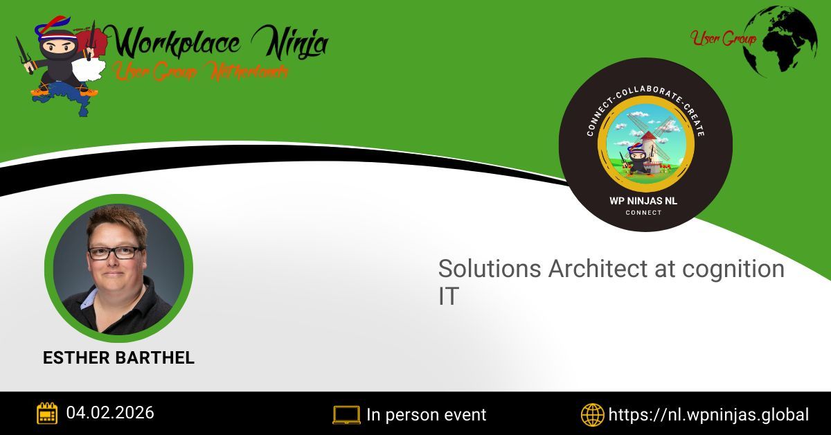 WP Ninjas User Group NL tweet media