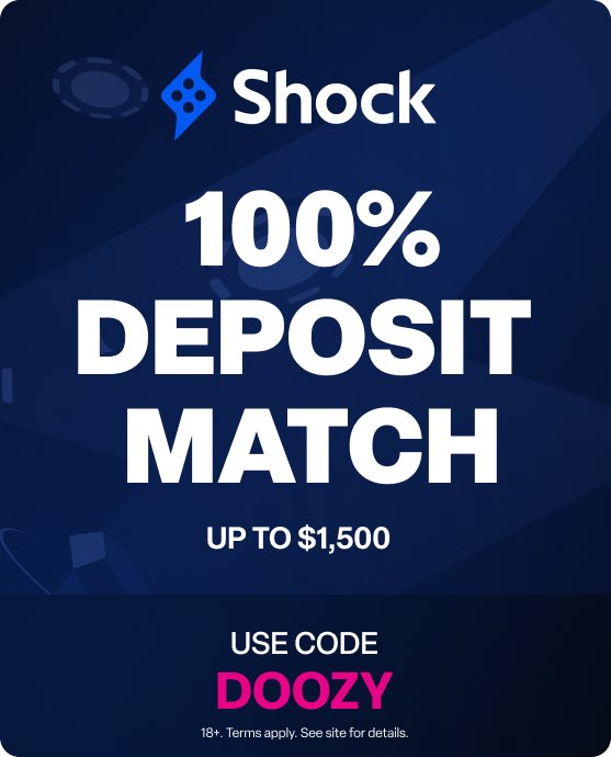 itsdoozyy's tweet photo. READ🚨 If you gamble, come grab your 100% DEPOSIT BONUS now for Code: DOOZY at @ShockCasino it’s literally free bread and ill be giving more out to my actives who wager. 

Sign Up Here👉 https://t.co/quf72Pp3AS

LIKE + RT and ill tip a code user🍀 https://t.co/jRjB0yUQfJ