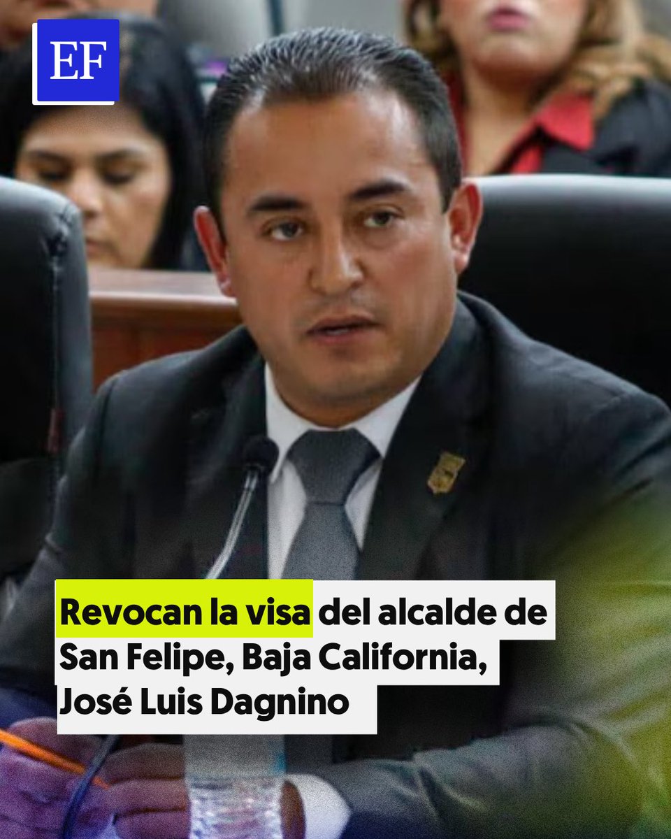 Ruben_Cortes's tweet image. Vaya recepción que le está dando Trump a Sheinbaum para su encuentro de mañana: hoy le quitó las visas a un alcalde de Morena y a un altísimo funcionario de Morena:

—Al presidente municipal José Luis Dagnino, de San Felipe, Baja California.

—Al director de Investigación…