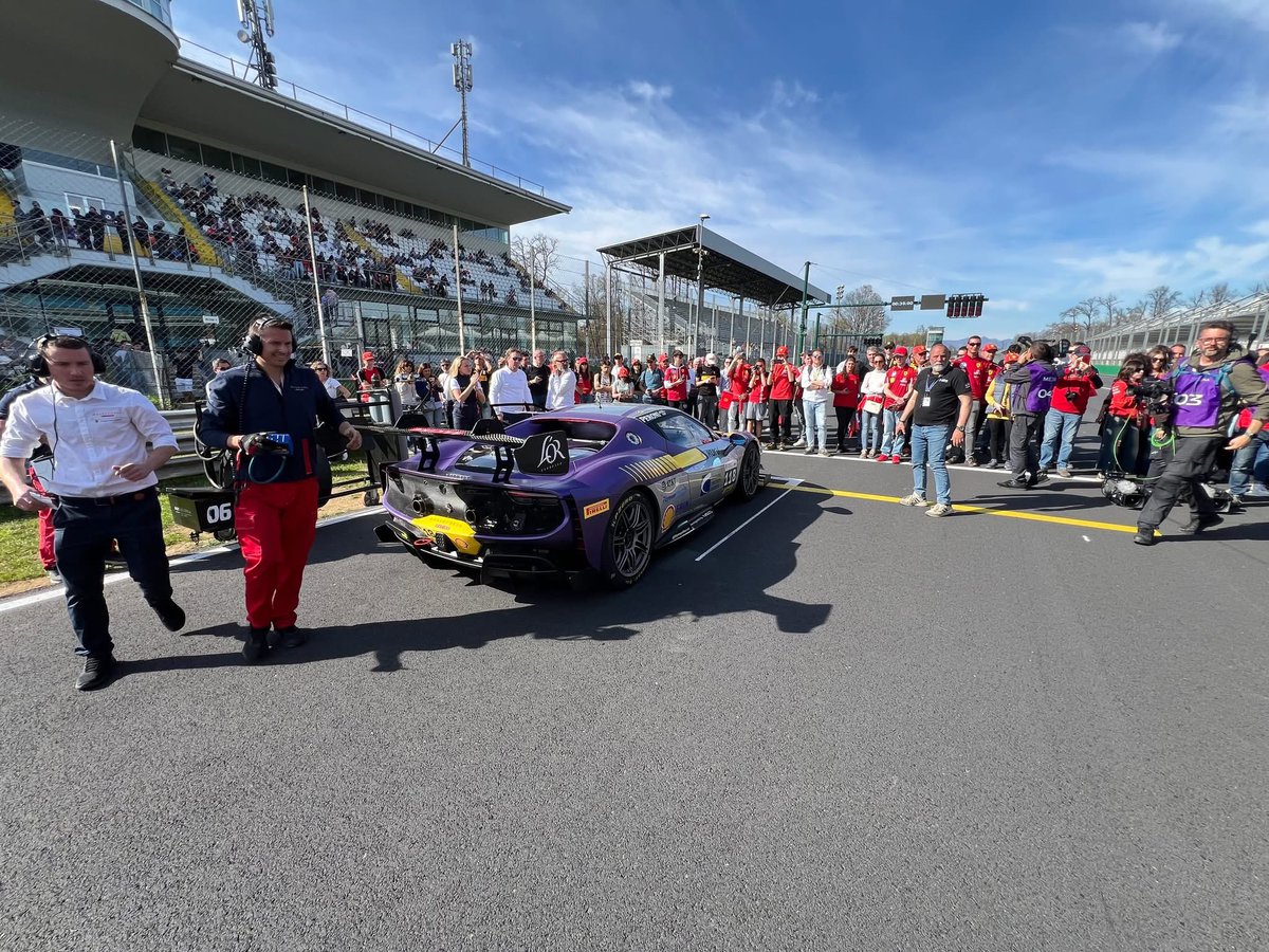 Looking back at ERIN the EMS Ferrari 296 Challenge racing at the <a href="/Autodromo_Monza/">Autodromo Nazionale Monza</a> earlier this year 📸

#ThrowbackThursday 🏁