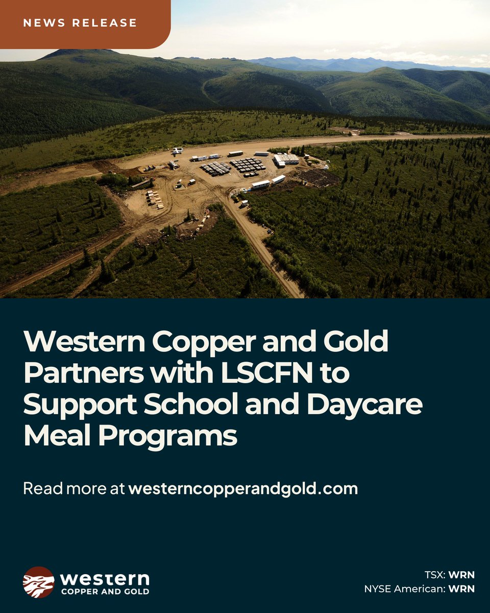 Western Copper and Gold tweet media