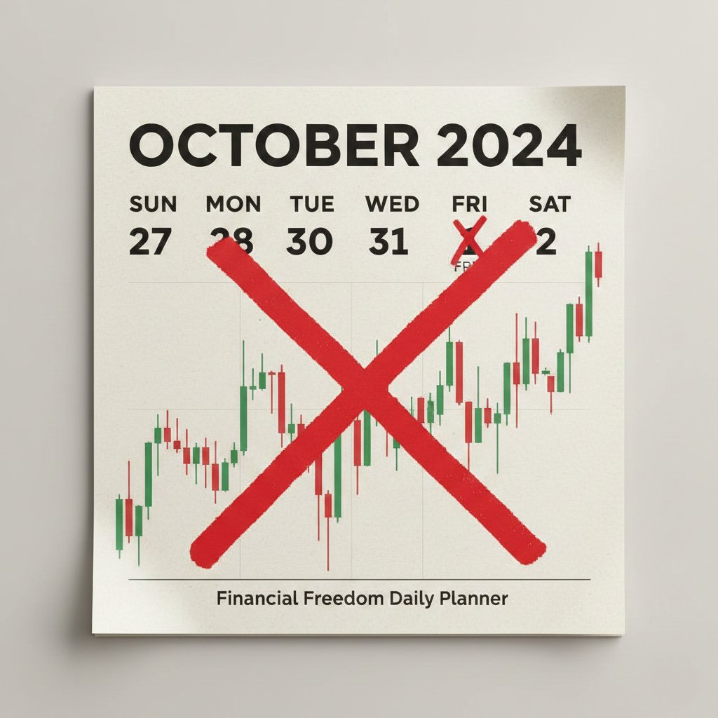 BrainlessUni's tweet photo. Avoid Friday Afternoon Trades. 

Liquidity drops, volatility spikes, and your weekend stress goes up. 

Close your positions &amp; chill. 

#ForexRules #WeekendVibes https://t.co/jn9m6F0zir