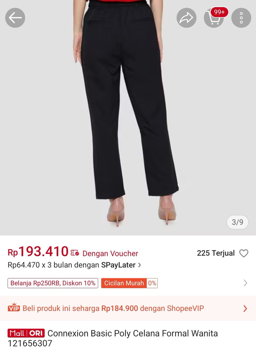 tarayraaa's tweet photo. wts celana ges! dijual karna kebesaran dan ternyata ga cocok di badanku😔😔

connexion hitam uk 12 : 125k
colorbox putih uk 30: 175k https://t.co/kVJ4Xc6gUd