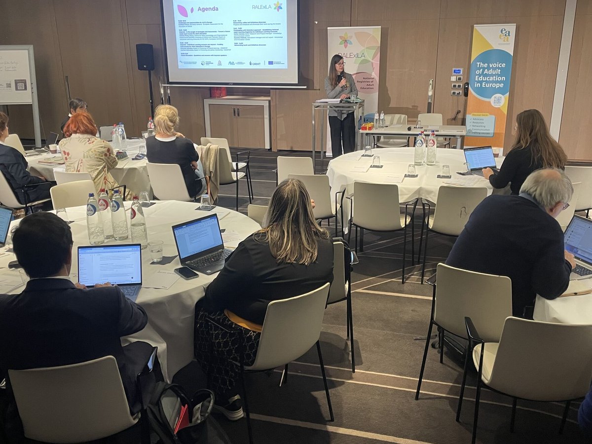 EARLALL participated in the final conference of the RALExILA project in Brussels, focused on National Registries of Adult Learning and Education and the deployment of Individual Learning Accounts (ILAs), organised by the EAEA.

🔗 Read more: lnkd.in/eNvgUjEw