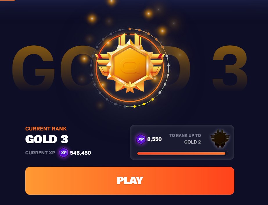 Grinding continues 🚀

Another day, another push on <a href="/spaace_io/">Spaace 🟠</a> 

stayed active with quests &amp; trades, and now I’m only 8,550 XP away from hitting Gold 2 👀✨

The snowball effect is real… 

keep stacking, keep climbing.

Onward. 🟣🔥