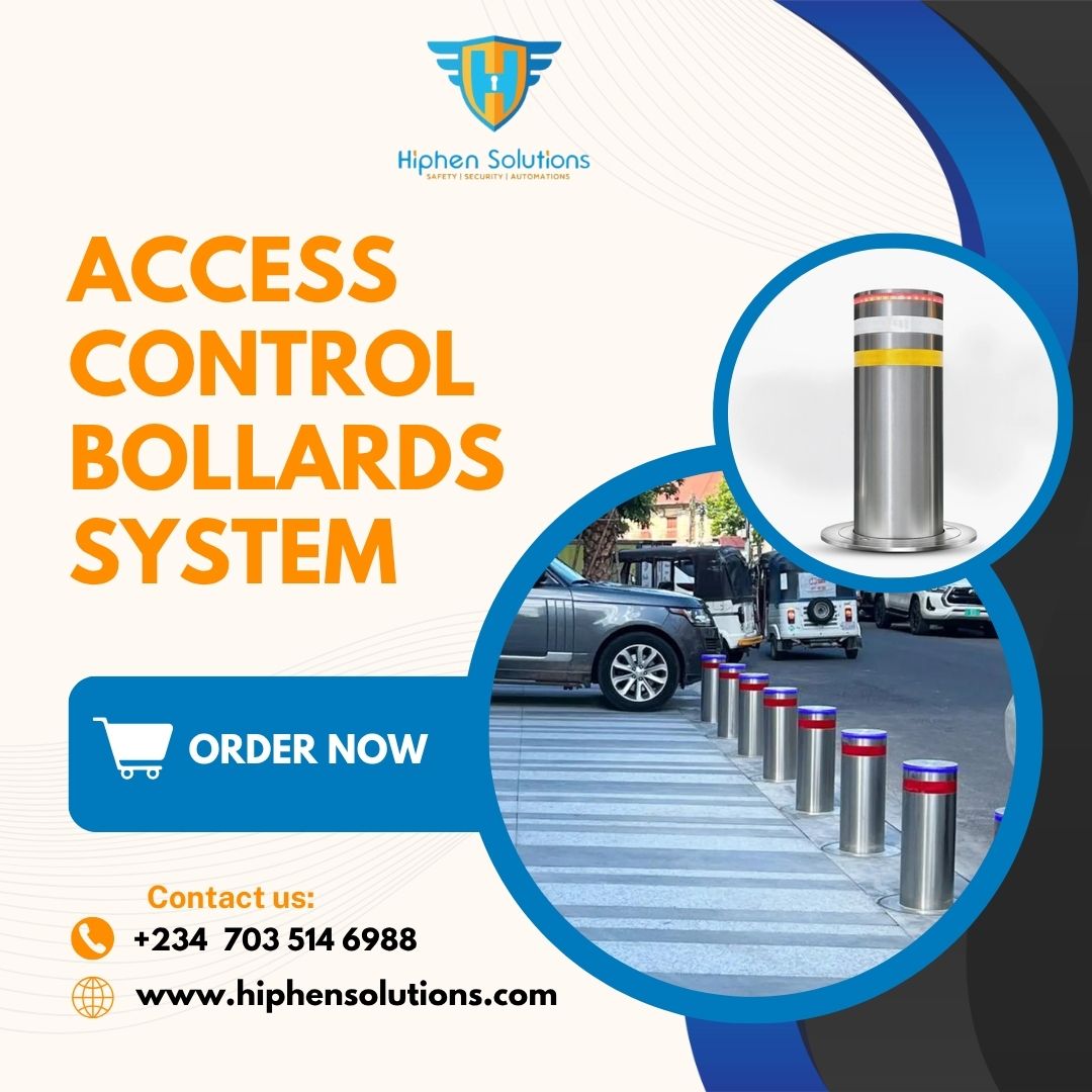 Hiphen_Solution's tweet image. Secure your property with Hiphen Solutions’ Access Control Bollards! 🚧🛡️ Safe, controlled entry for homes, offices, and parking lots.

Call/WhatsApp: +2347035146988 📲

#accesscontrol #fingerprintaccesscontrol #accesscontrolsystem #security #bollards #bollardsandbarriers
