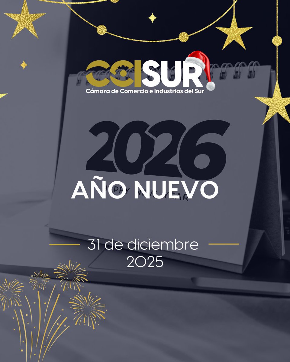 🎆✨Hoy despedimos un año lleno de aprendizajes y damos la bienvenida a nuevas oportunidades con esperanza y gratitud.
Que esta noche esté llena de alegría, reflexión y buenos deseos para el año que inicia. 🌟💛
¡Brindemos por un futuro lleno de éxitos y prosperidad! 🥂