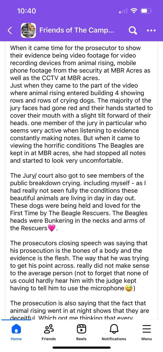 BeagleRescuers's tweet image. This courtroom witness sat in the trial yesterday over Animal Rising’s rescue of beagles from MBR Acres in the UK — a lab-breeding facility owned by Marshall BioResources in North Rose, NY.

They describe an emotional and chaotic scene as prosecutors played footage from the…