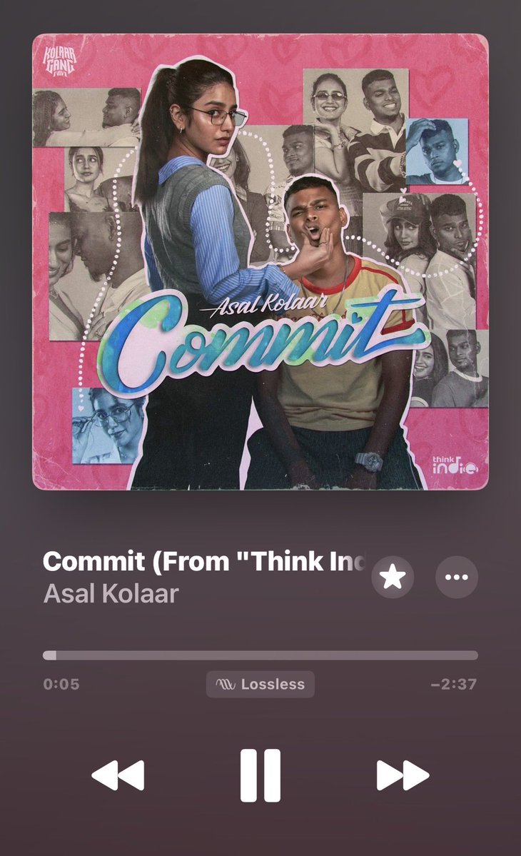 roman_jebin's tweet image. Recent addictive tracks 🎧🎼💥

#Commit  by asal kolar 

 #KALYANI by ARJN 

 #Zoo by Shakira