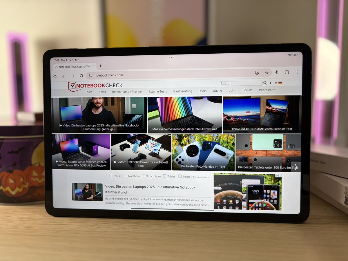 notebookcheck's tweet image. Günstiges und großes Tablet mit Android-20-Garantie – Test Xiaomi Redmi Pad 2 Pro dlvr.it/TPdP4F #Xiaomi #RedmiPad2Pro #TabletTest #Android #PreisLeistung