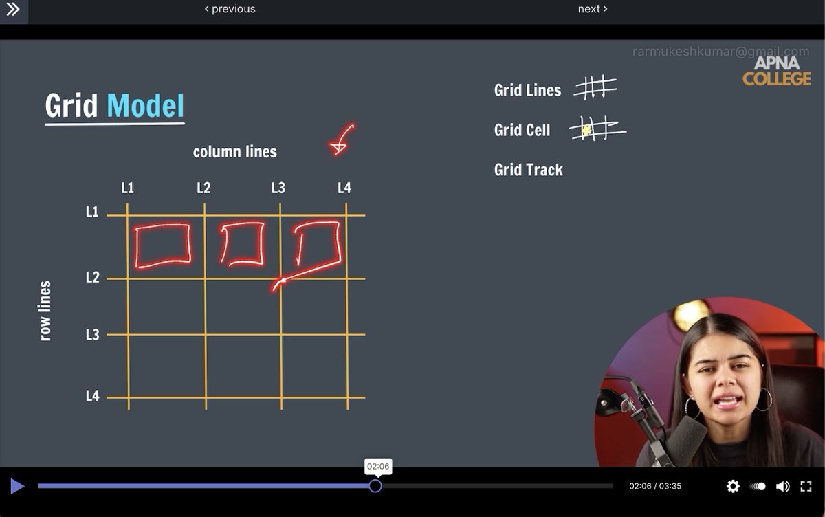 Mukeshkuma47612's tweet image. #12 Day of Software Engineering :-
Finished Day twelve of my SE journey

I learned today:
🧱 CSS Grid
🧩 Grid Model
🗂️ Grid Template
🔁 Grid Template (Repeat)
↔️ Grid Gaps
📐 Grid Columns
📏 Grid Rows
⚙️ Grid Properties

#SoftwareEngineering #LearningInPublic #CodingJourney #CSS
