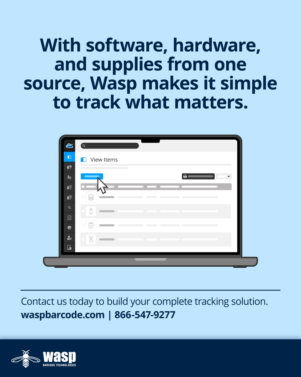 Wasp Barcode Technologies tweet media