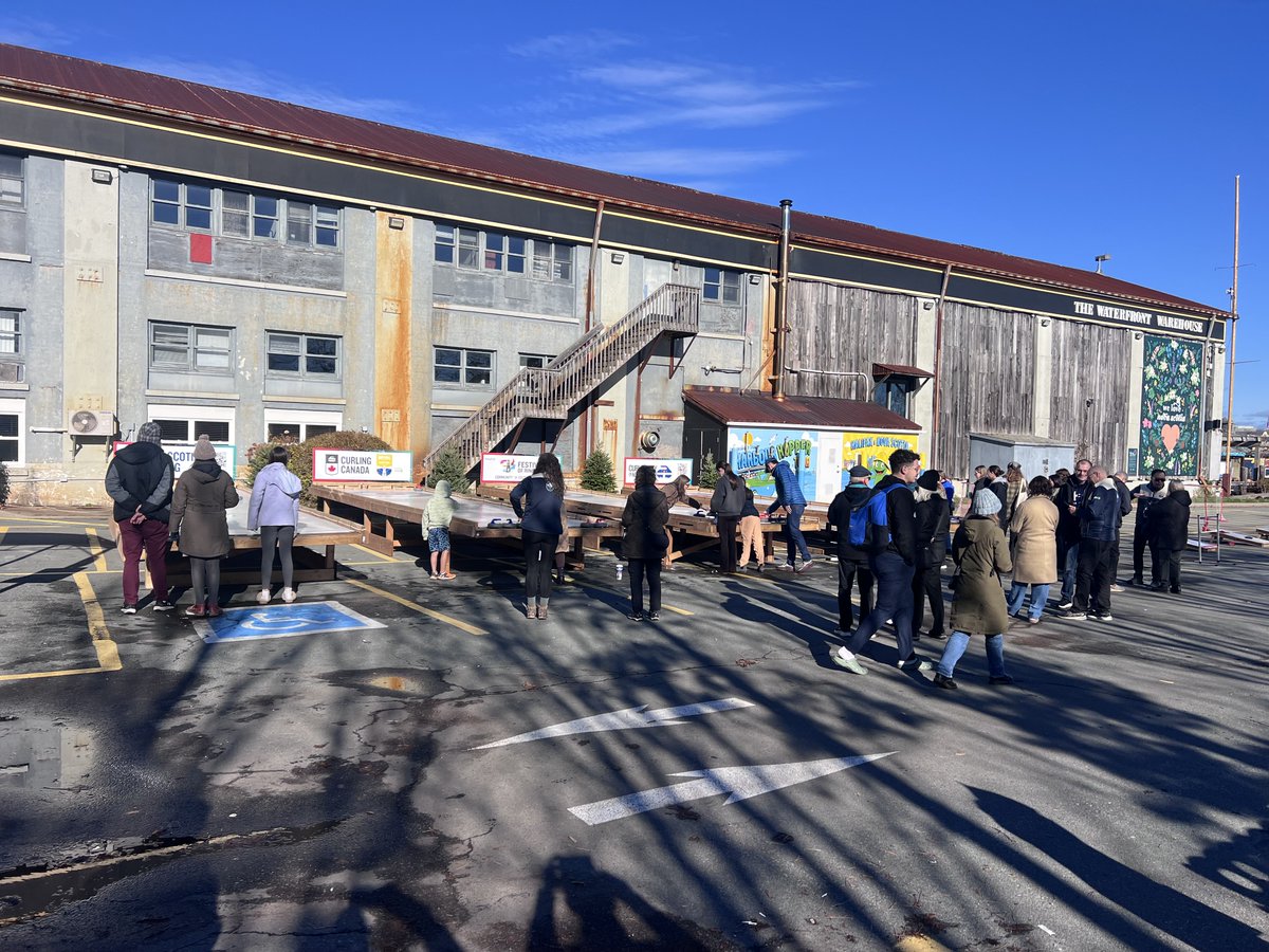 Nothing like some outdoor curling fun! ❄️🥌

#Throwback to the inaugural Festival of Rings at the 2025 Montana’s Canadian Curling Trials in Halifax 🥳

#ThrowbackThursday #TBT #Trials2025