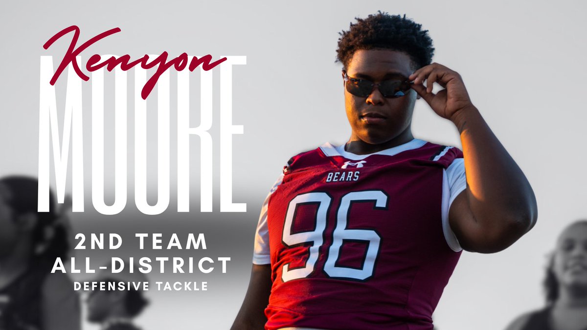 Bastrop_Bears's tweet photo. Congratulations to our 2nd Team All District Defensive Selections! 
FS: @ChrisRocky_ 
DT: @KenyonMoore96 

#JYD https://t.co/adBPdZ3gOQ