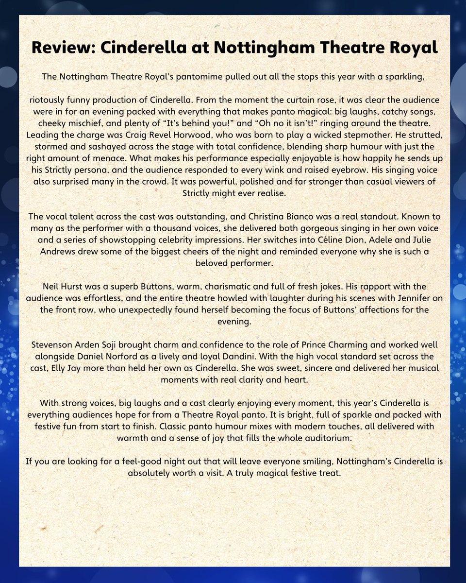 Pantomime News tweet media