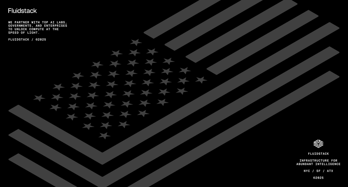 Fluidstack tweet media