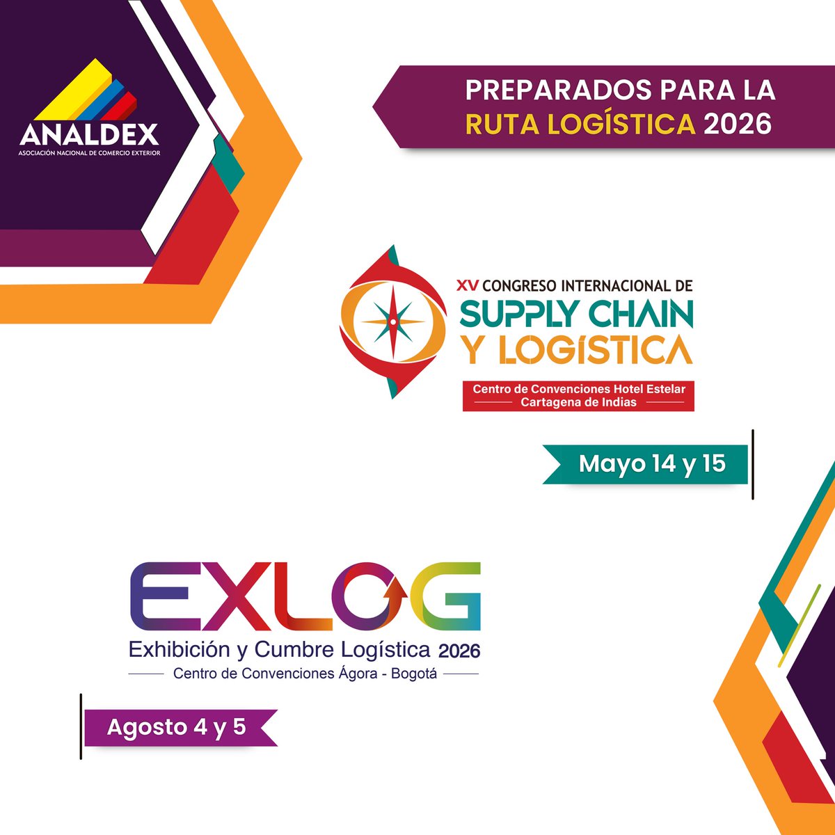 Jornada Logística - Analdex tweet media