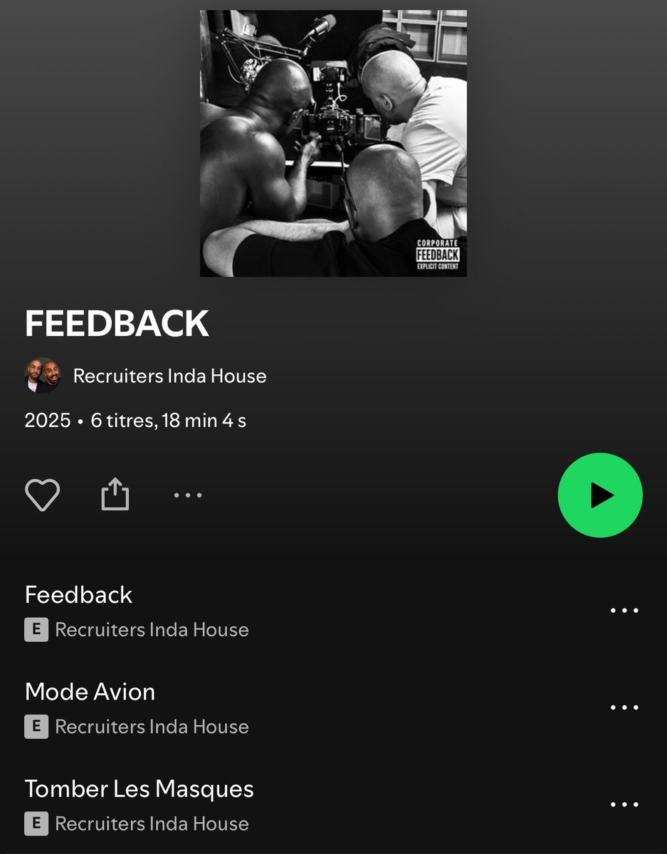 Mon album est en ligne sur Spotify 

7 Morceau rap ! 

open.spotify.com/album/2clg53CZ…

N’hésitez pas à aller stream ! 

RT like pour soutenir