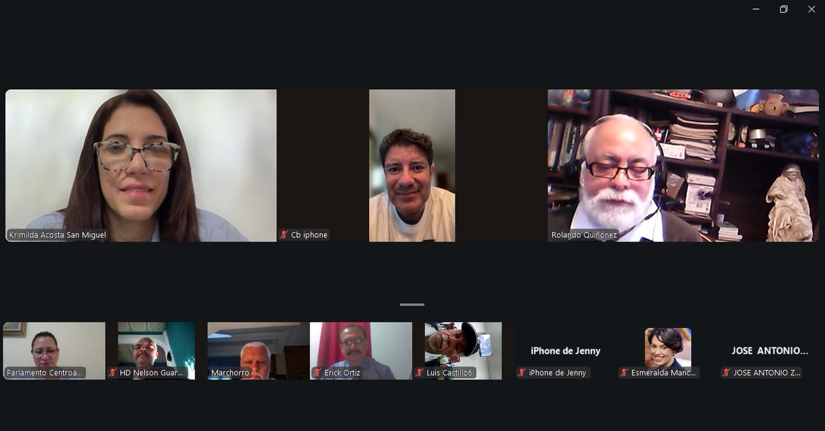 Comisión de Macroeconomía y Finanzas llevó a cabo reunión ordinaria para revisión y valoración  de Informes de  <a href="/SECOSEFIN/">SECOSEFIN</a>; Disponibilidad Bancaria y Ejecución Presupuestaria <a href="/PARLACEN/">PARLACEN</a> y trabajo realizado por dicha Comisión, presidida por HD Krimilda Acosta San Miguel