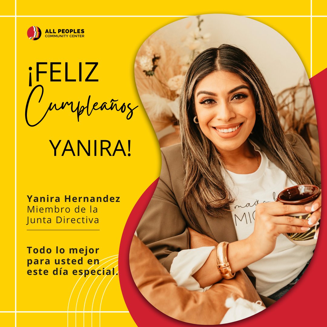 Happy Birthday Yanira!/ ¡Feliz Cumpleaños Yanira! #AllPeoples