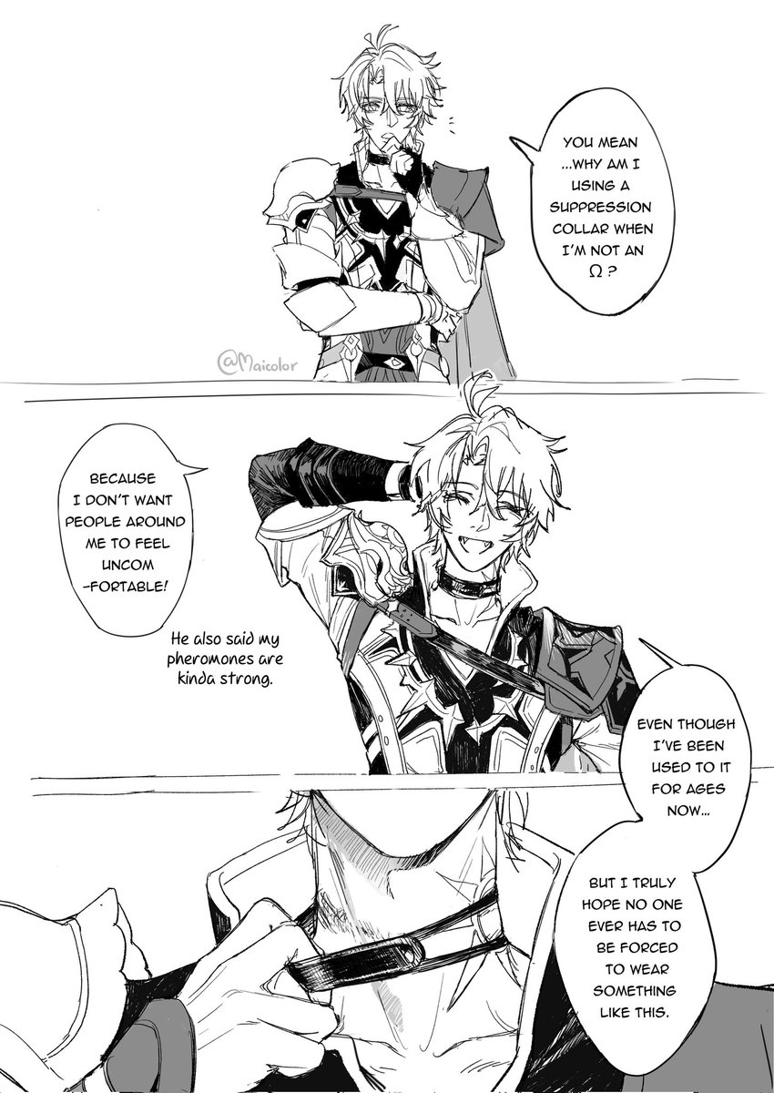 maicolor's tweet image. ABO au
#phaidei