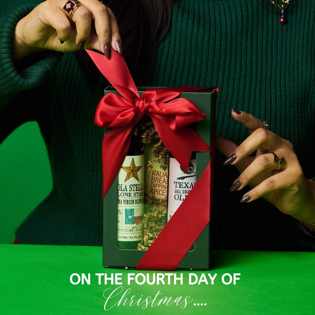 🎁 Day 4 🎁 Cooking inspo, Texas-style! Spend $85+ and receive a set of 4 Custom Recipe Cards straight from our kitchen. 📖✨ (first 200 people)

Which dish would you love to see on a recipe card — a classic pasta, or a Texas twist on comfort food?