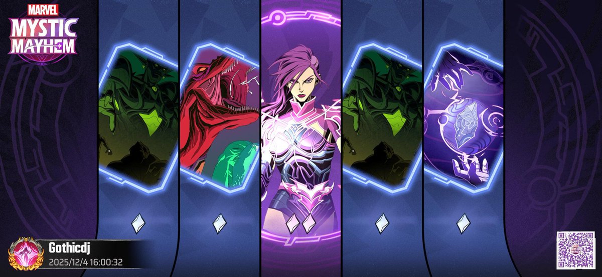 gothicdj's tweet photo. MARVEL Mystic Mayhem!
Download the game to receive a 10-pull! MARVEL Mystic Mayhem - MARVEL Super Hero Team-Based Tactical RPG https://t.co/57KI2Qp9Oy