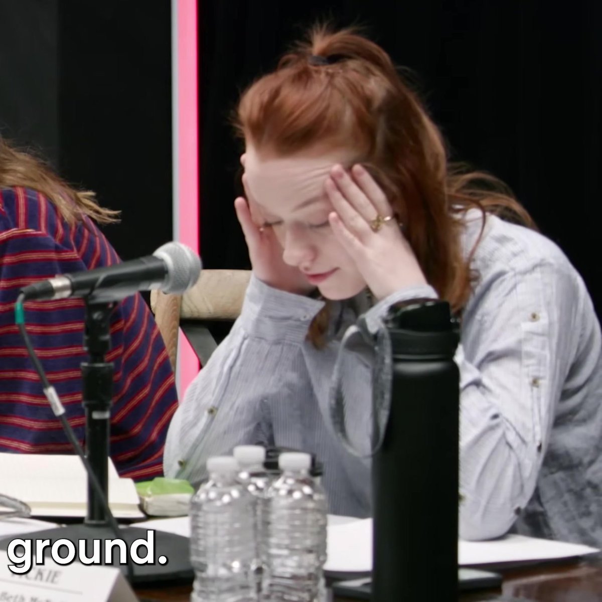 Amybeth trying to find her scenes in vol 1 #TheVanishingofVickieDunne