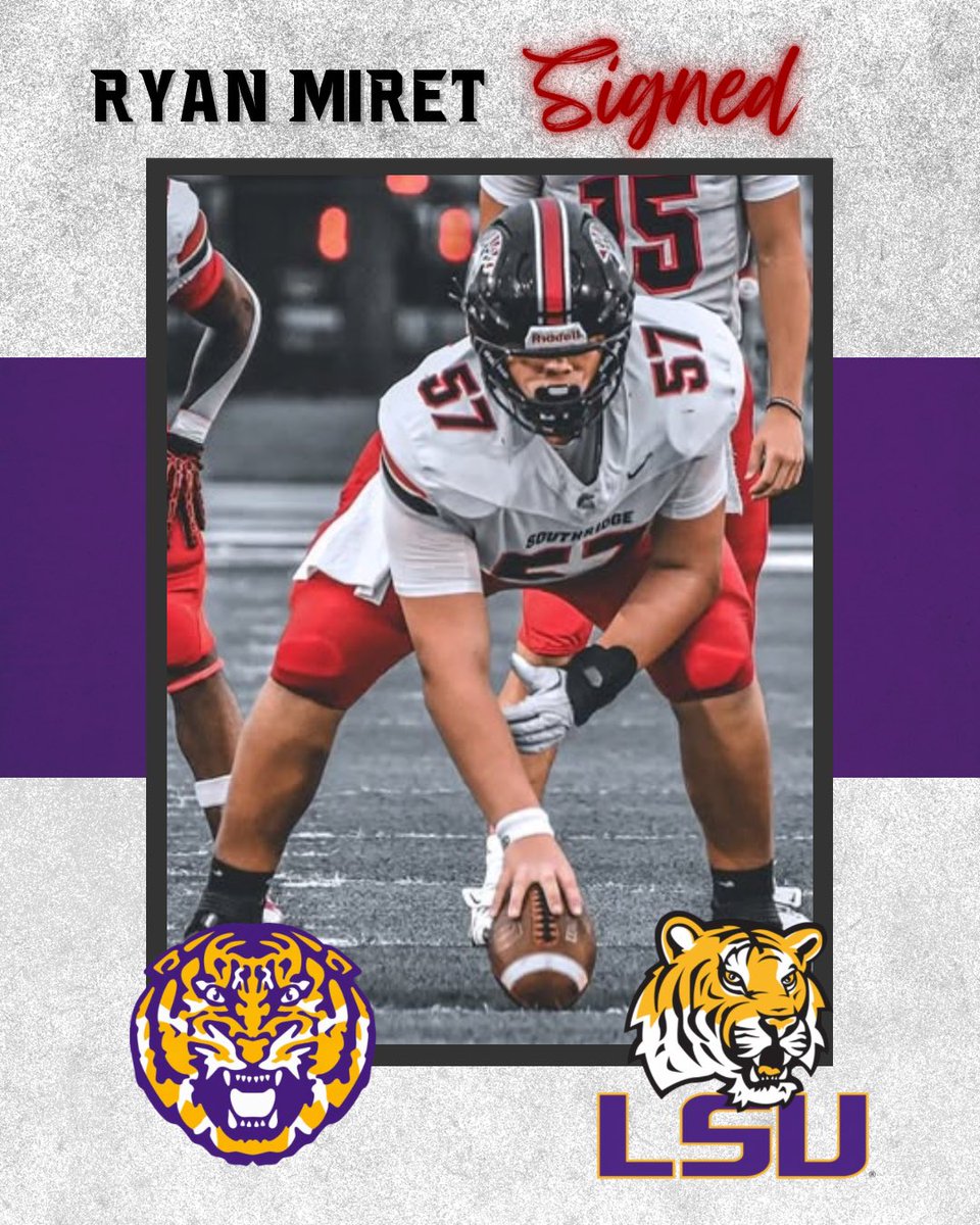 Miami Southridge Football #RidgeUP🔴⚫️ Signing Day 2025