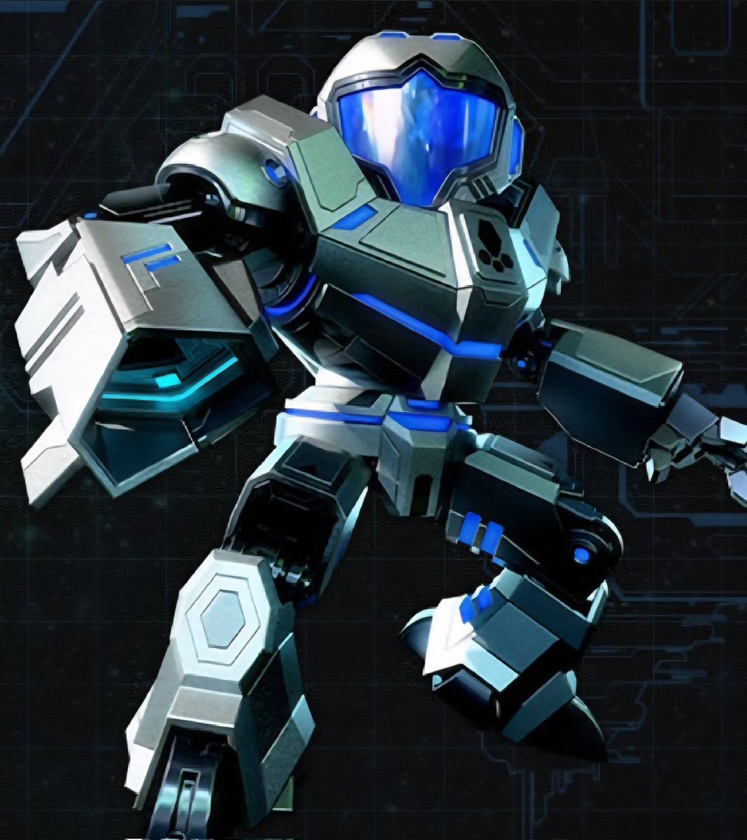 GamerThumbTV's tweet image. Well that's one theory I had confirmed. #MetroidPrime4 definitely is placed after Federation Force, considering the Golem suits exist. I also love how the Federation Marines are star struck by Samus like she's the Master Chief.