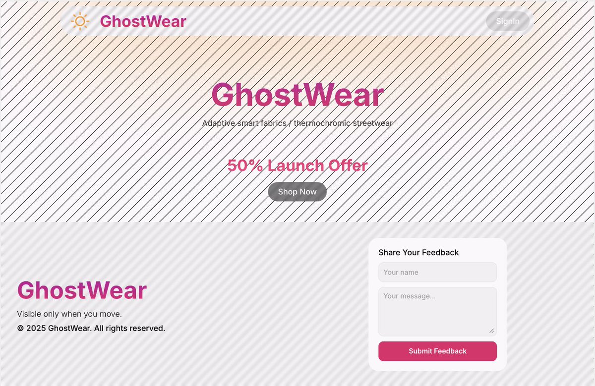 ramcharanpaka's tweet image. Sun/Moon
drop your choice ...
delivery in ? Hero section like these in 24 hours : I will work for you free forever ; )
#SoftwareDevelopment  #design #WebDesign #framer