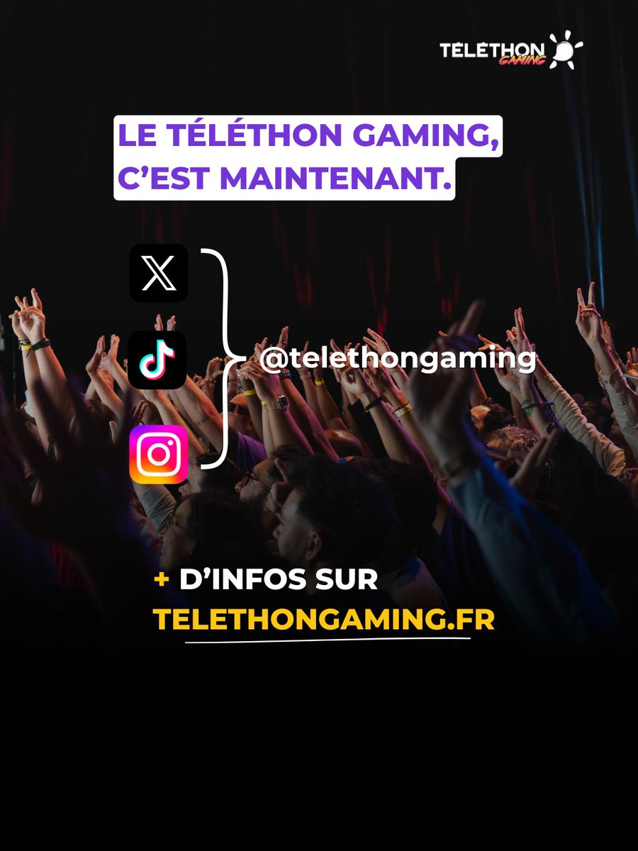 Téléthon Gaming tweet media