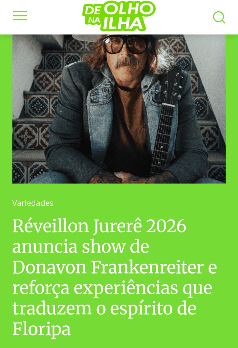 Evento, que será realizado no dia 27 de dezembro, reforça conceito que conecta entretenimento, praia e o desejo por experiências únicas na Ilha da Magia.

deolhonailha.com.br/florianopolis/…